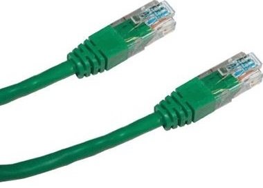Datacom CAT5E UTP green 3m Ethernet Cable