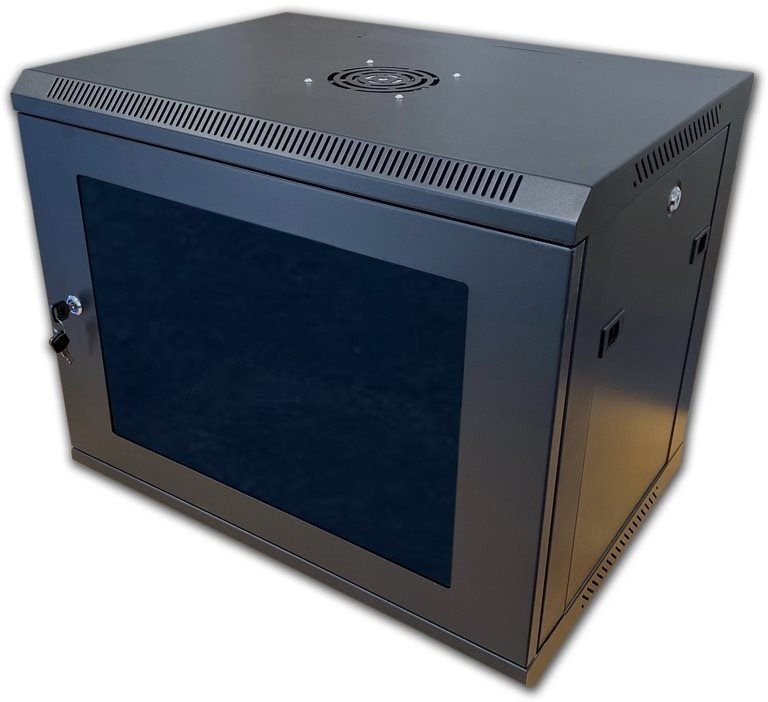 Datacom 19" RACK einteilig 6U schwarz Verteiler