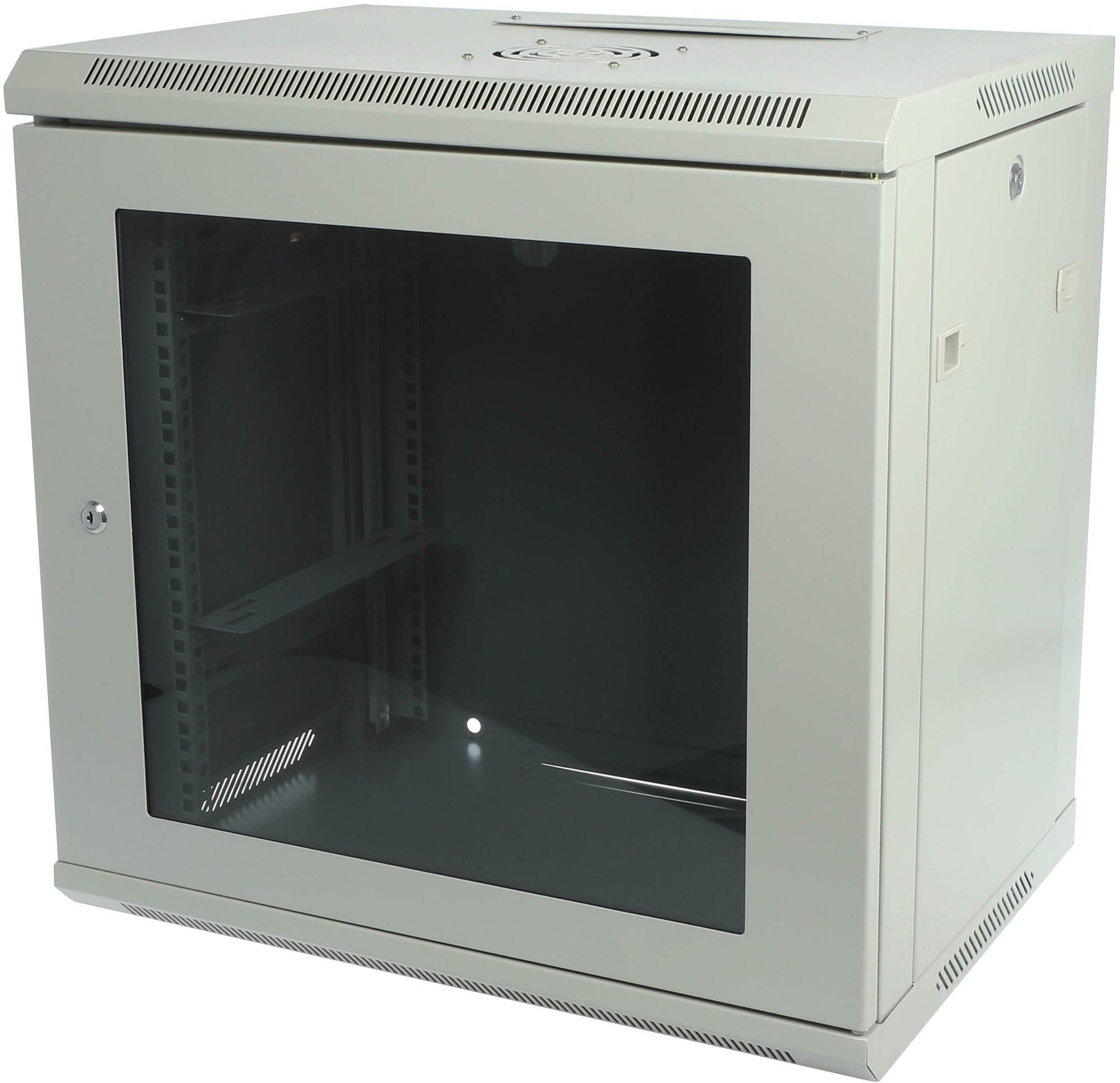 Datacom 19" Rack einteilig 12U Verteiler