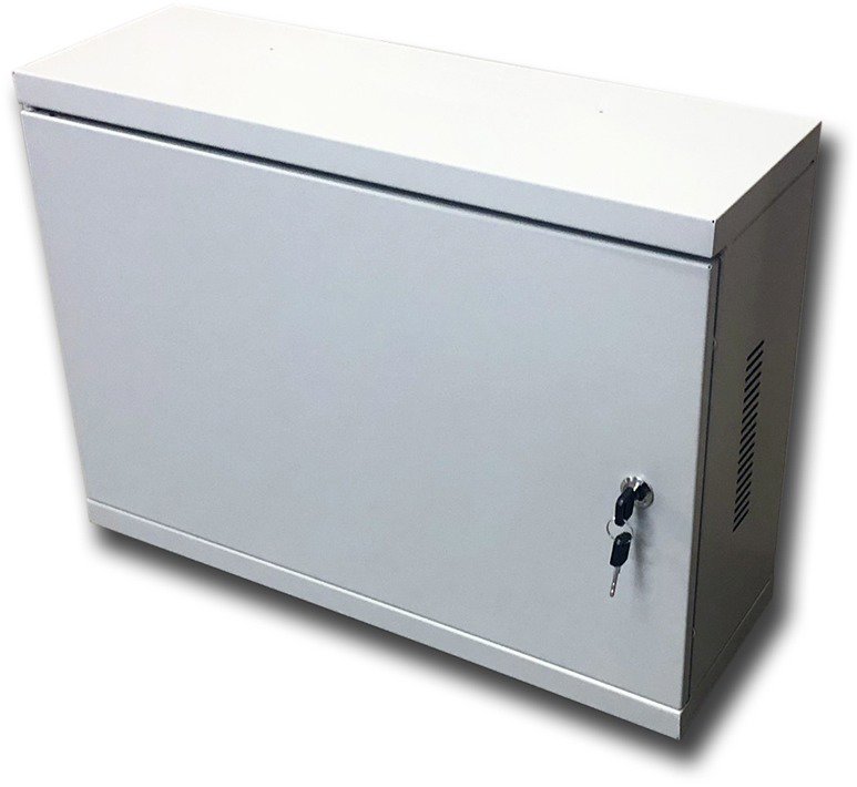 Datacom 19" kapcsolószekrény 3U 540/400/180 mm (lemez) WALL3...
