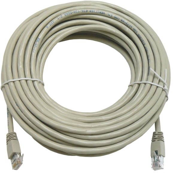 Datacom CAT5E UTP grey 15m Ethernet Cable