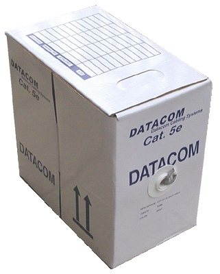 Datacom, wired, CAT5E, UTP, LSOH, 305m/box Ethernet Cable