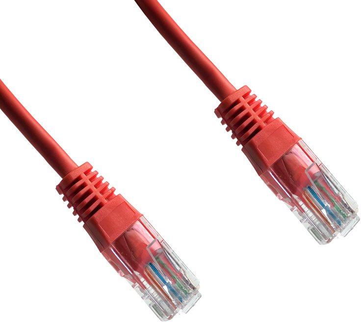 Datacom Patch Cord UTP CAT5E 7m Orange Ethernet Cable