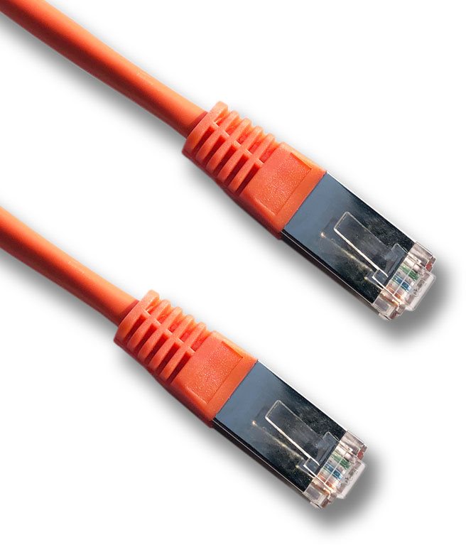 Datacom Patch Cord FTP CAT5E 0,5m Orange Ethernet Cable