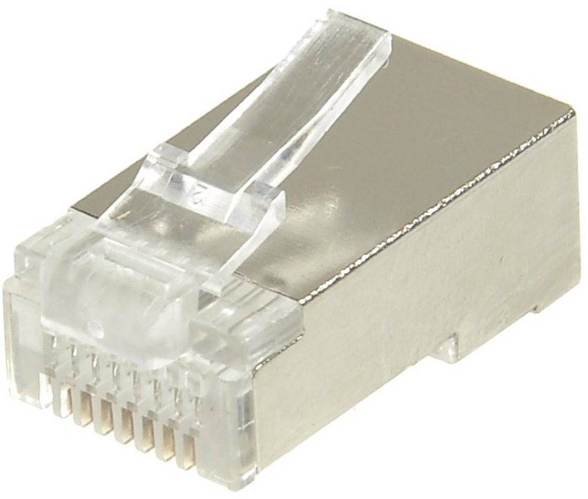 10-pack,Datacom RJ45, CAT5E, STP, 8p8c, stíněný, neskládaný, na...