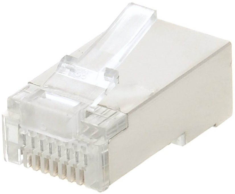 100-pack,Datacom RJ45, CAT5E, STP, 8p8c, stíněný, neskládaný, na...
