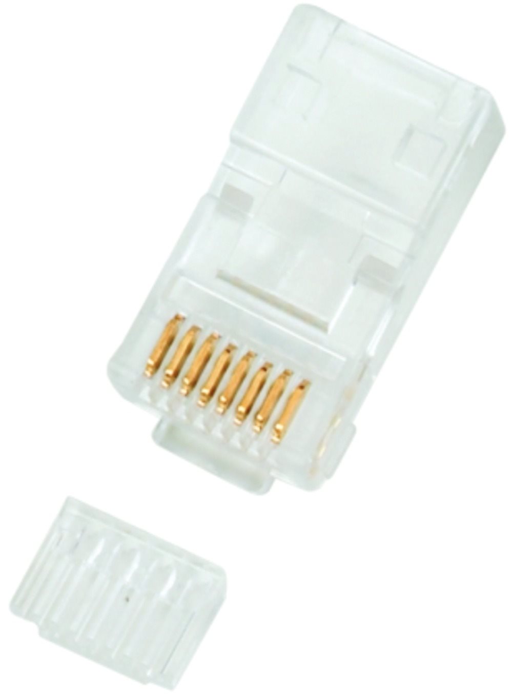 10-pack, Datacom, RJ45, CAT6, UTP, 8p8c, netienený, skladaný, na...