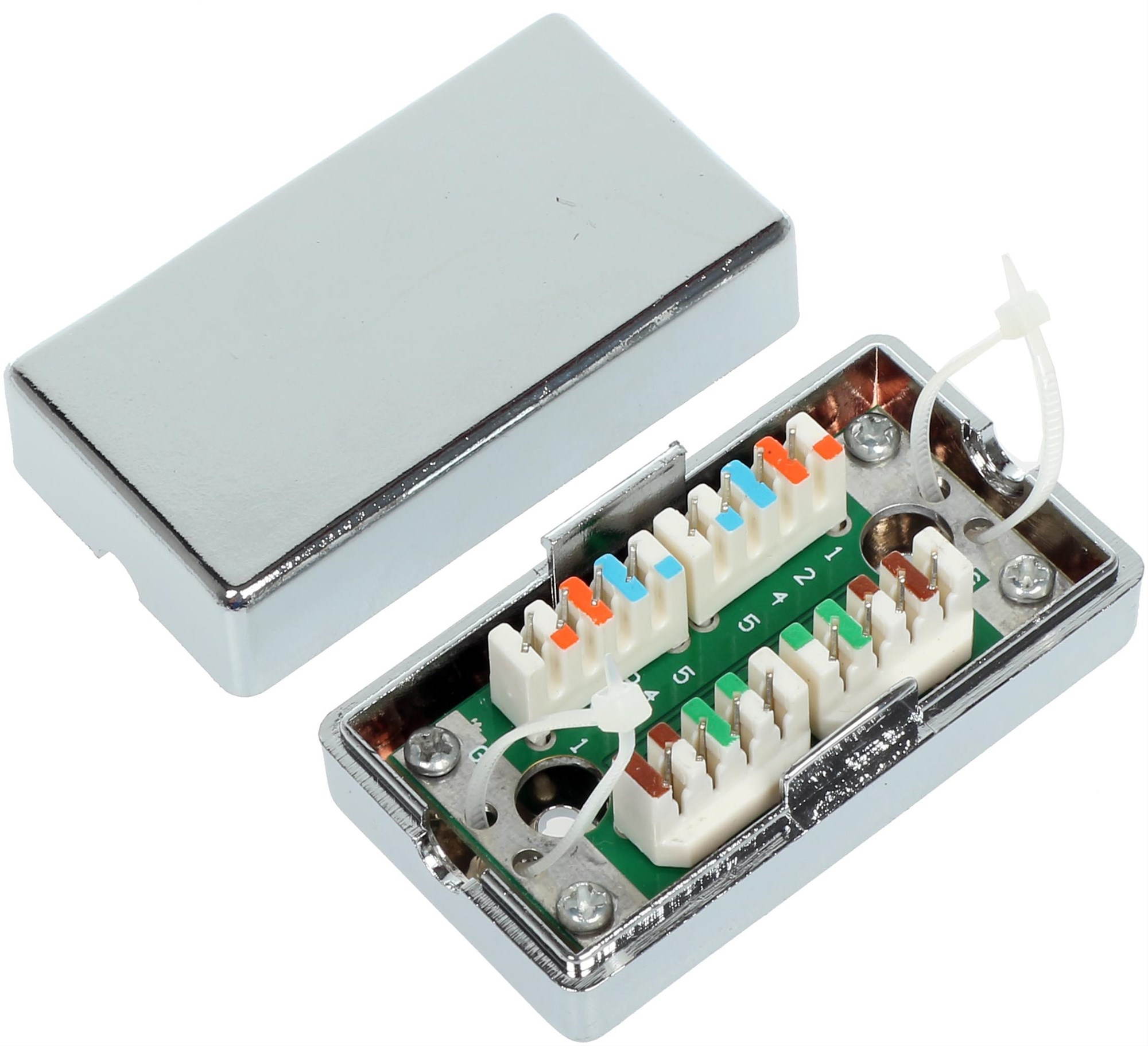 OEM Verbindungsmodul für Kabel CAT5E, STP, 8p8c, RJ45 / RJ45 - mit...