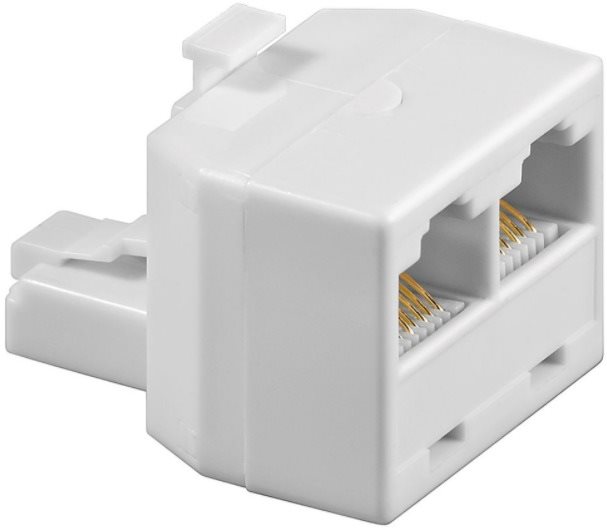 OEM RJ45 CAT3 8p8c (Male -> 2× Female) Rozbočovač