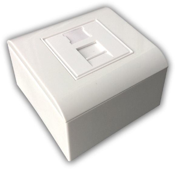Datacom Modulárna dátová zásuvka STP CAT6A  1× RJ45 Zásuvka