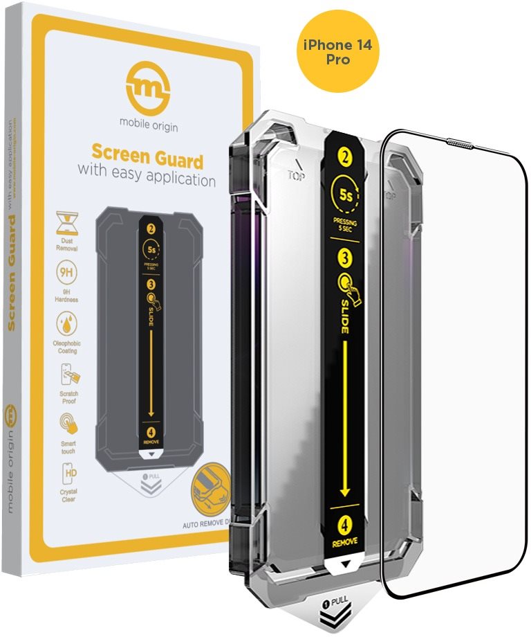 Mobile Origin Screen Guard iPhone 14 Pro s aplikátorom Ochranné sklo