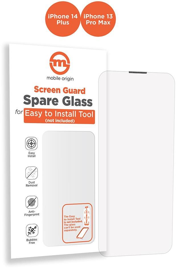 Mobile Origin Orange Screen Guard Spare Glass iPhone 14 Plus/13 Pro...