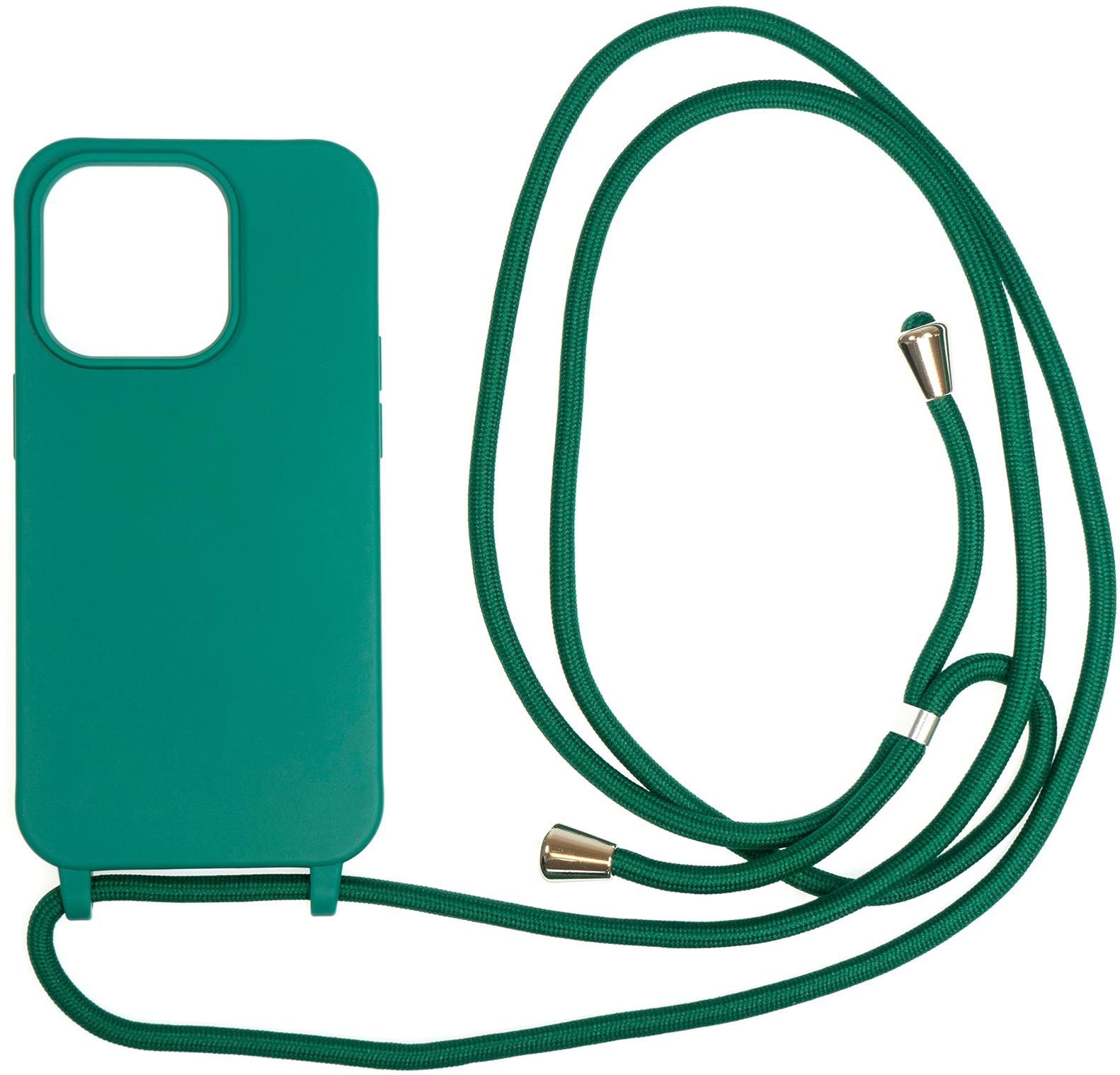 Mobile Origin Lanyard Case Dark Green iPhone 14 Pro Kryt na mobil