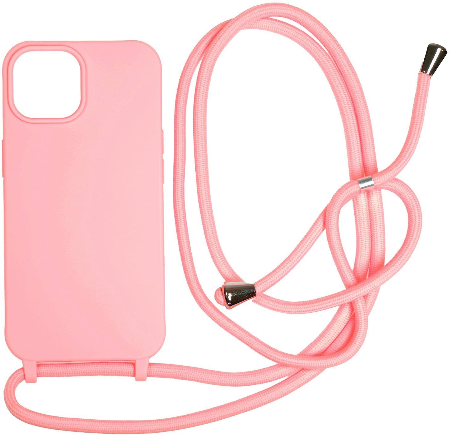 Mobile Origin Lanyard Case Pink iPhone 15 Kryt na mobil