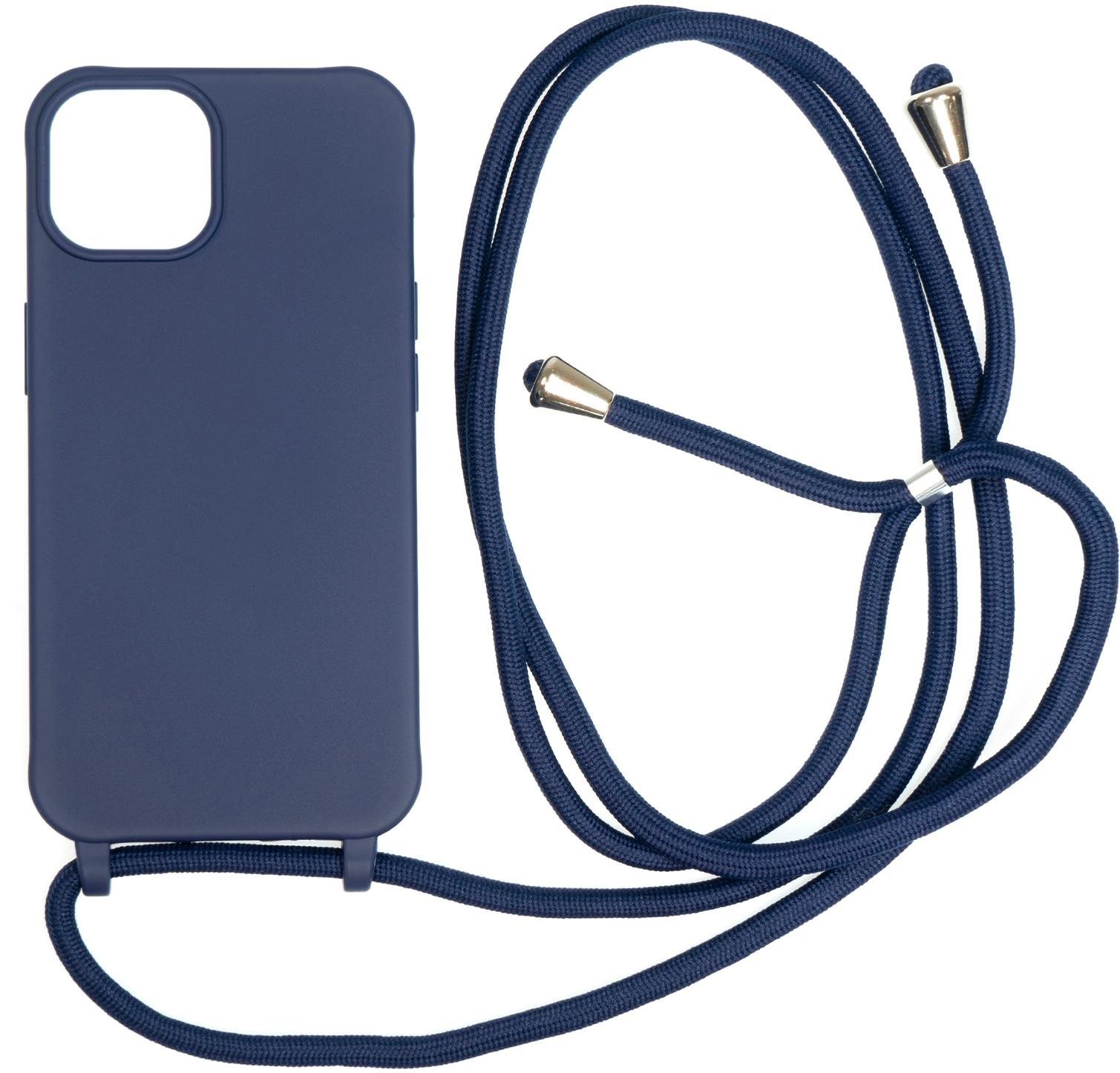 Mobile Origin Lanyard Case Blue iPhone 14 tok Telefon tok