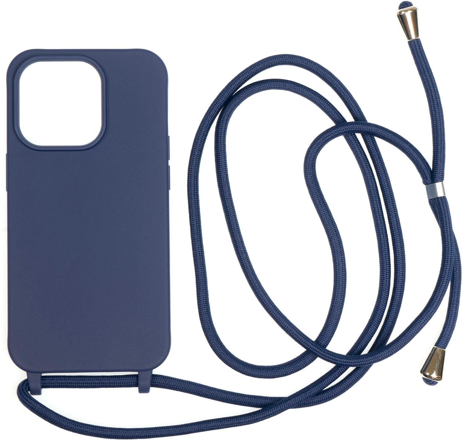 Mobile Origin Lanyard Case Blue iPhone 14 Pro tok Telefon tok