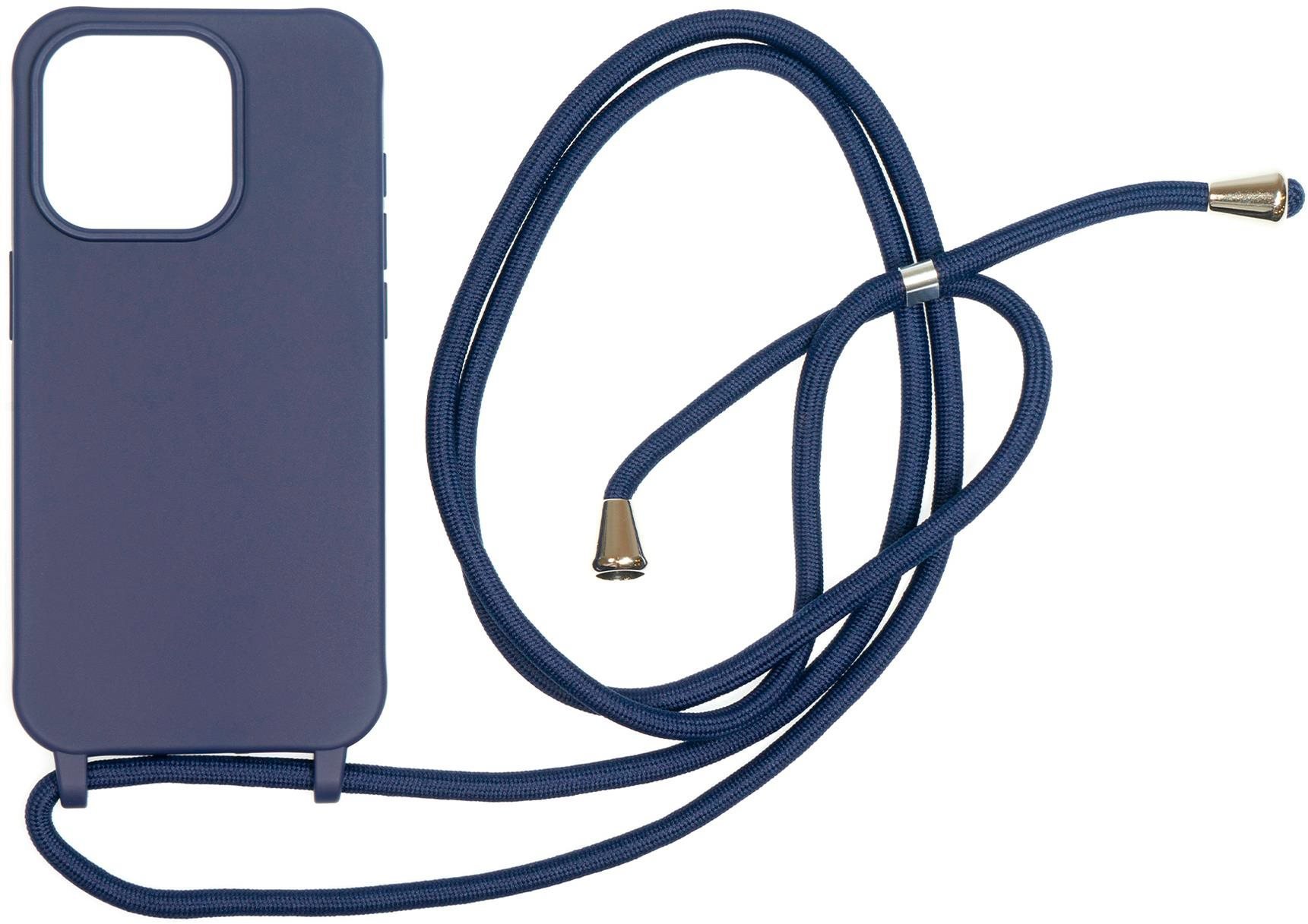 Mobile Origin Lanyard Case Blue iPhone 15 Pro tok Telefon tok