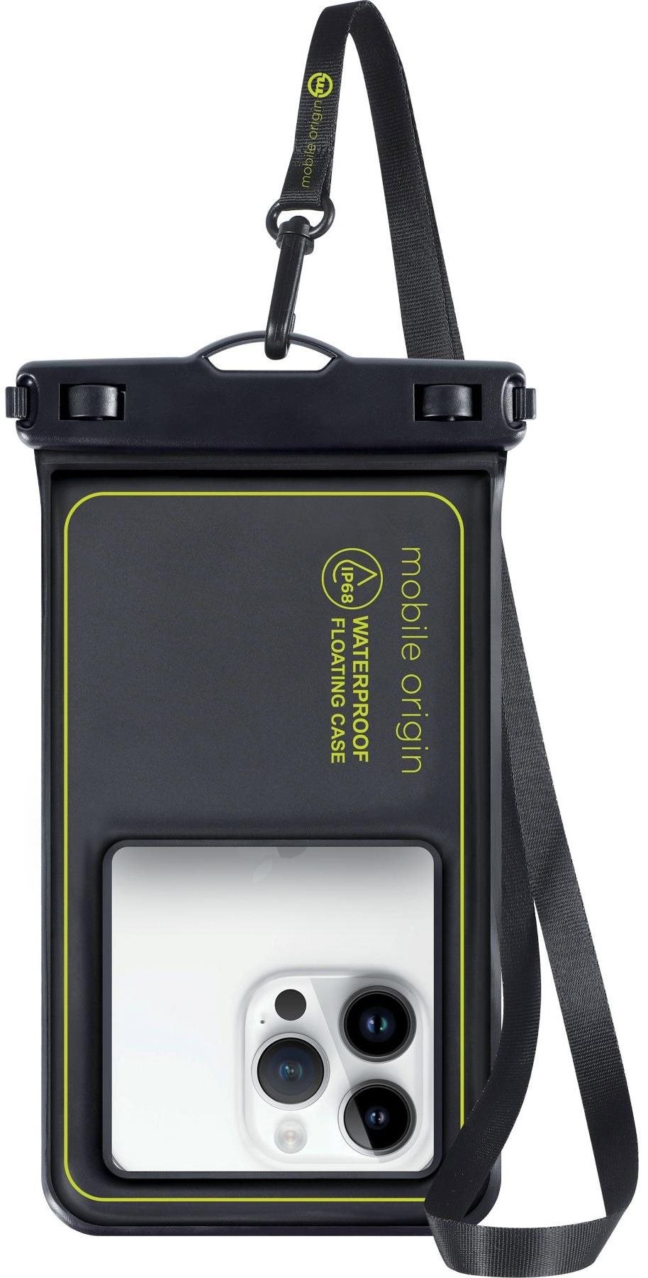 Mobile Origin Waterproof Floating Case 6.8" Black/Green tok Vízálló...