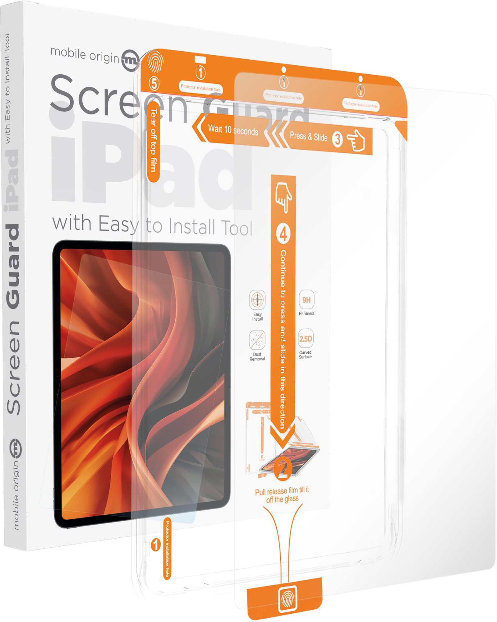 Mobile Origin Screen Guard iPad Air 10.9" 2022 5th gen Schutzglas