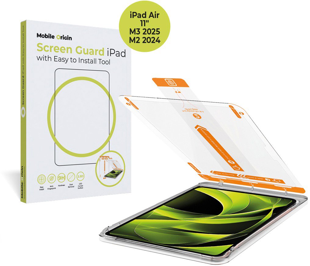 Mobil Origin Screen Guard iPad Air 11" M2 2024 üvegfólia Üvegfólia