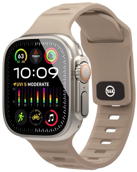 Mobile Origin Strap Sand Brown Apple Watch 49 mm/45 mm/44 mm/42 mm...