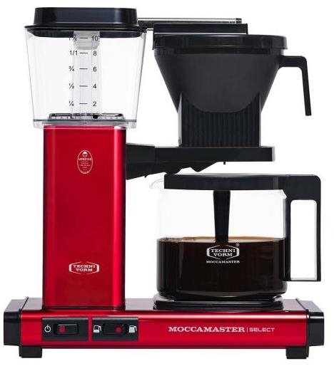 Moccamaster KBG 741 Select Metallic red Filteres kávéfőző