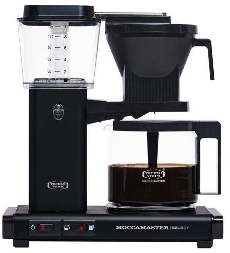 Moccamaster KBG 741 Select Matt Black Filteres kávéfőző