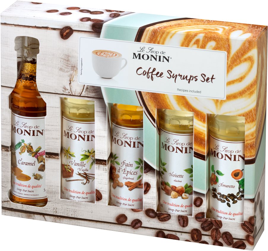 MONIN COFFEE BOX MINI 5 x 0,05 l Sirup