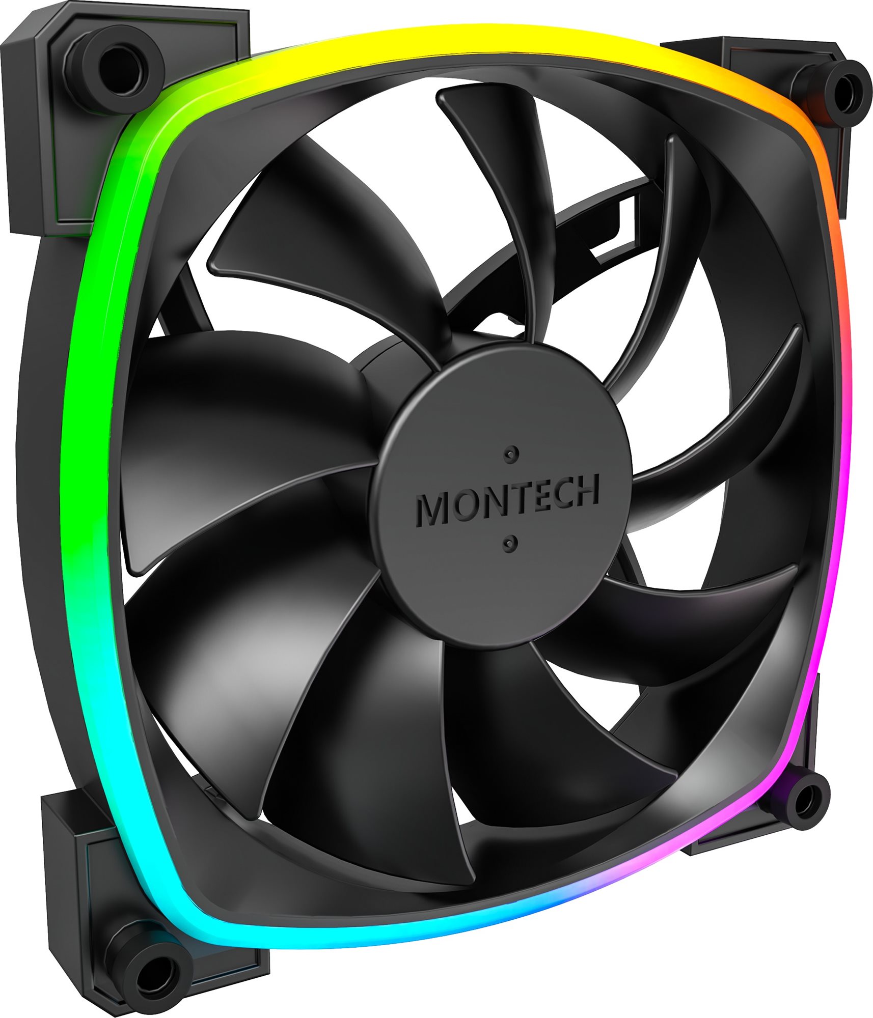 Montech AX120 PWM Black PC ventilátor