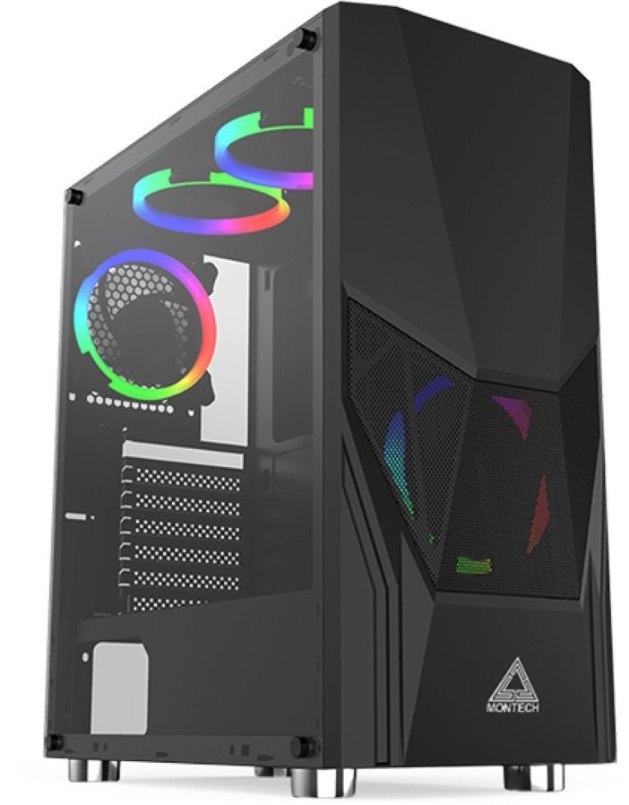 Montech FIGHTER 500 Black Számítógépház
