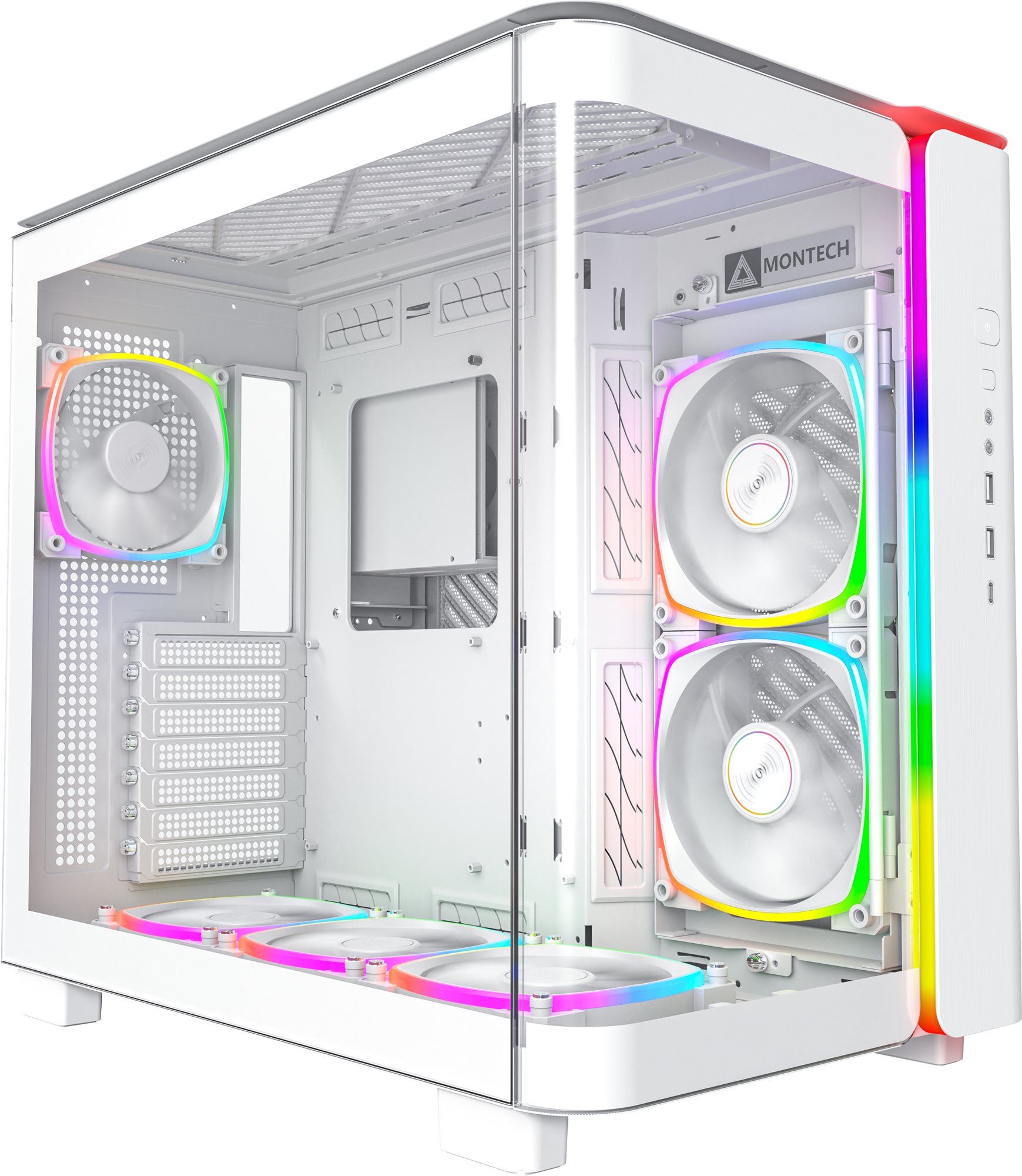 Montech KING 95 PRO White Számítógépház