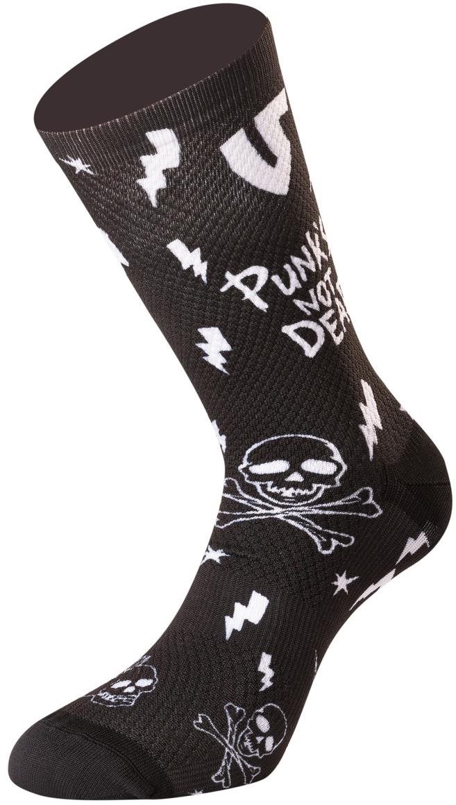Undershield Punk's Not Dead 2022 čierna 37/41 Podkolienky
