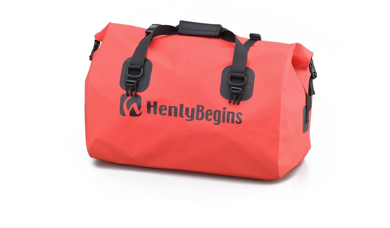 Henlybegins vodotesná taška na sedadlo spolujazdca, červená, objem...