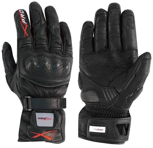 A-PRO PRECISION GU-PSN čierne moto rukavice ,2 XL Rukavice na motorku
