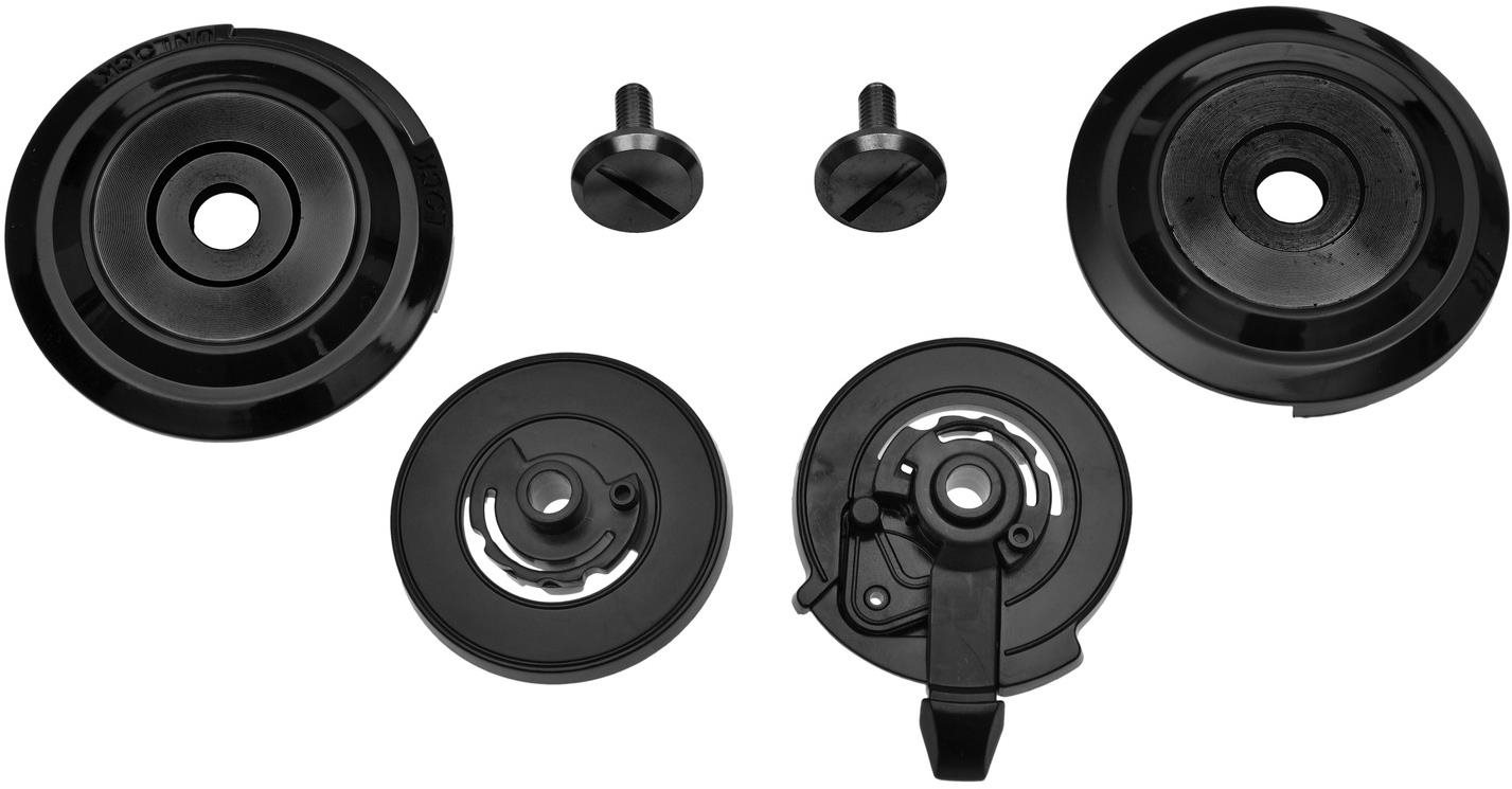 CASSIDA mechanismus hledí pro přilby Fibre, černá/černá Náhradný diel