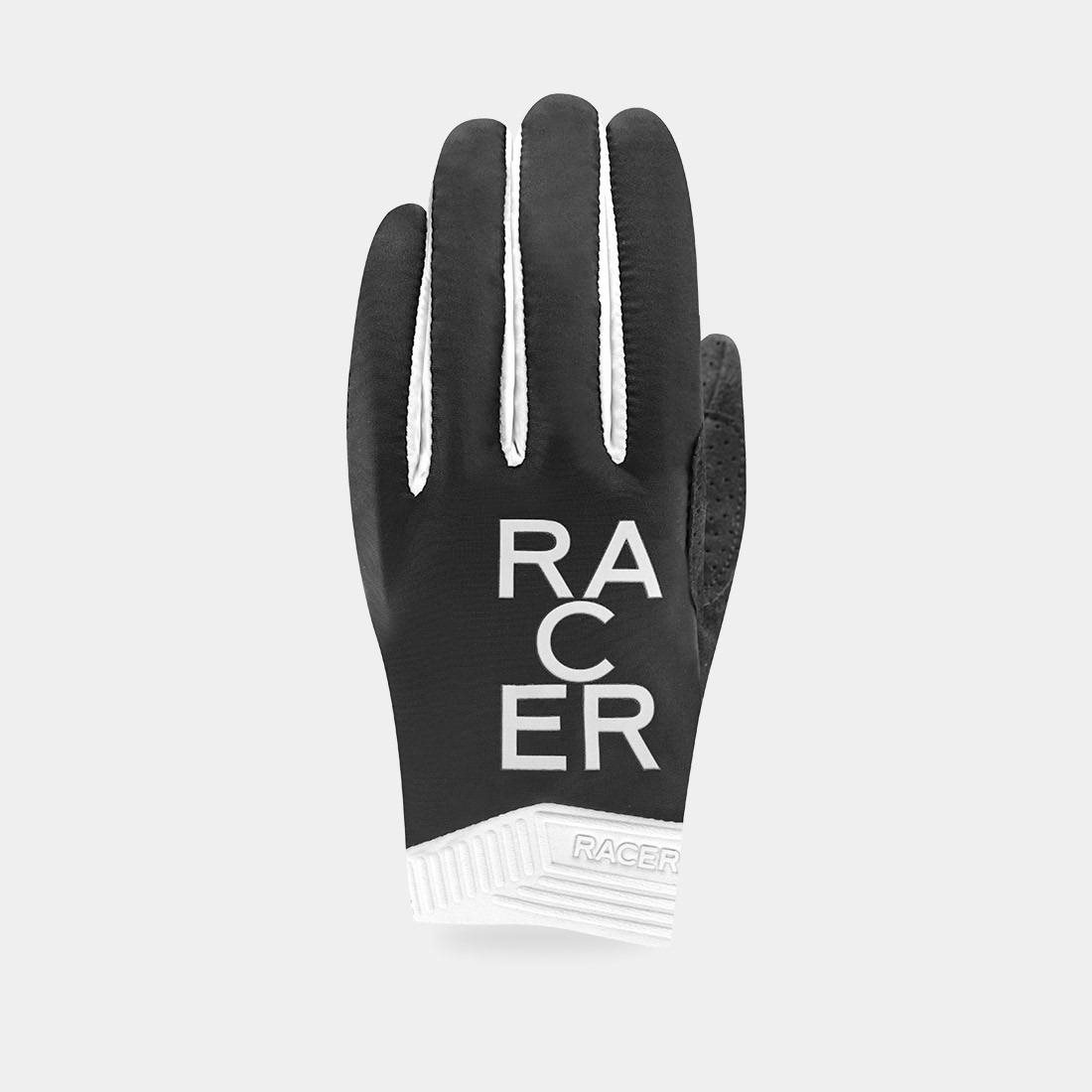 Racer GP Style 2, čierna/biela, veľkosť 2XL Rukavice na motorku