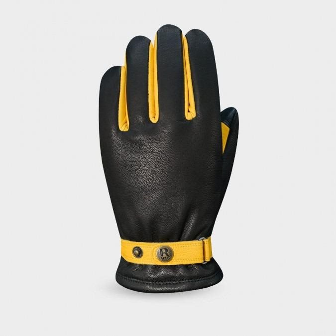 Racer Legacy, čierna/žltá, veľkosť 2XL Rukavice na motorku