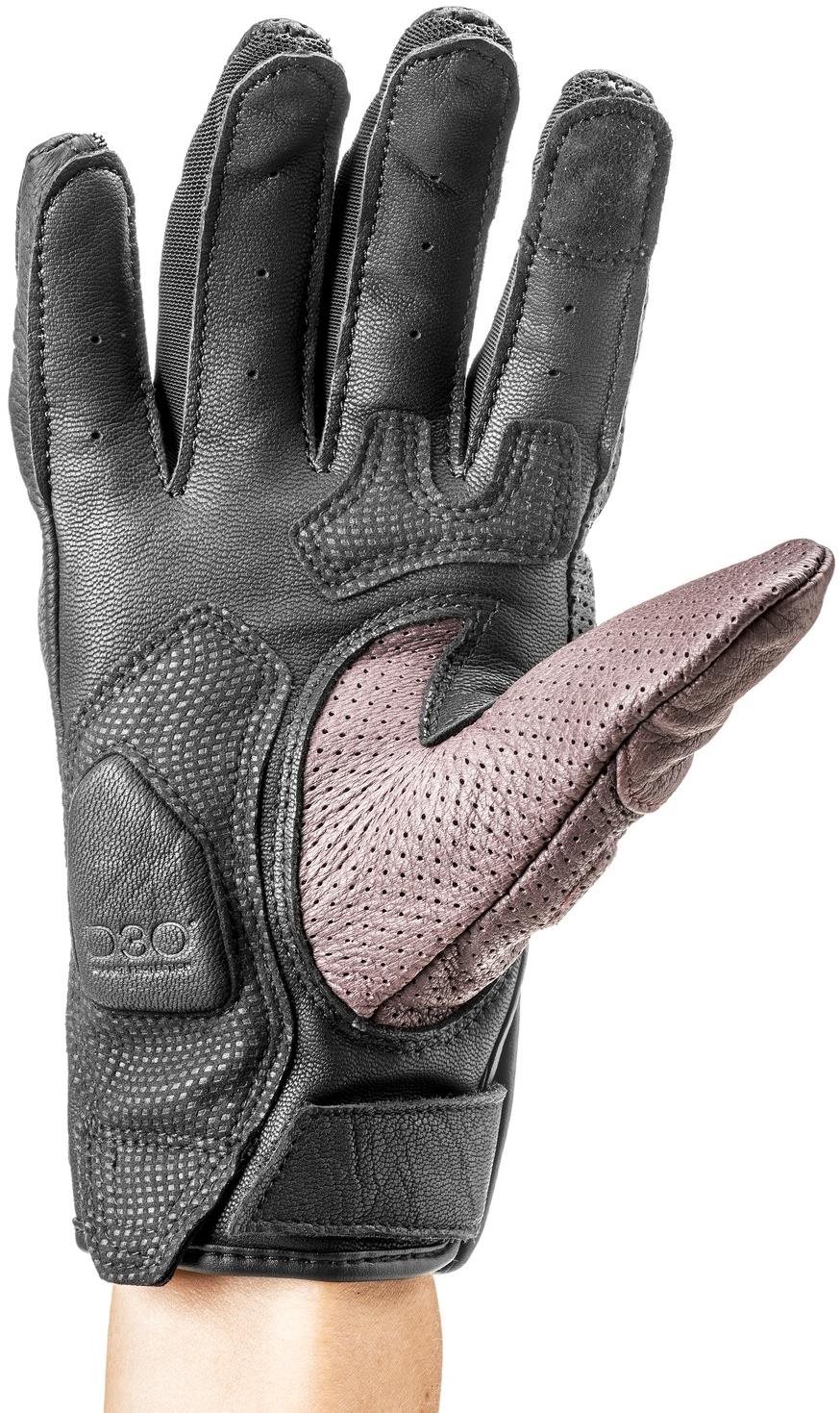 Racer Meta 4, čierna/červená burgundy, veľkosť XS Rukavice na motorku