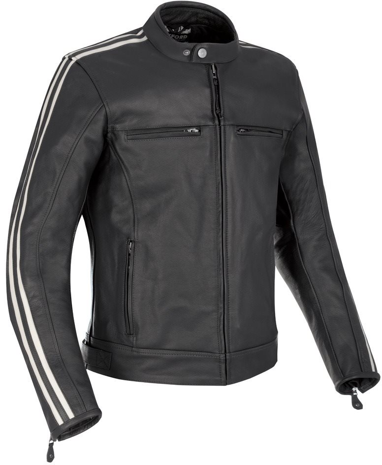 Oxford Bladon, čierna, 2XL Motorkárska bunda