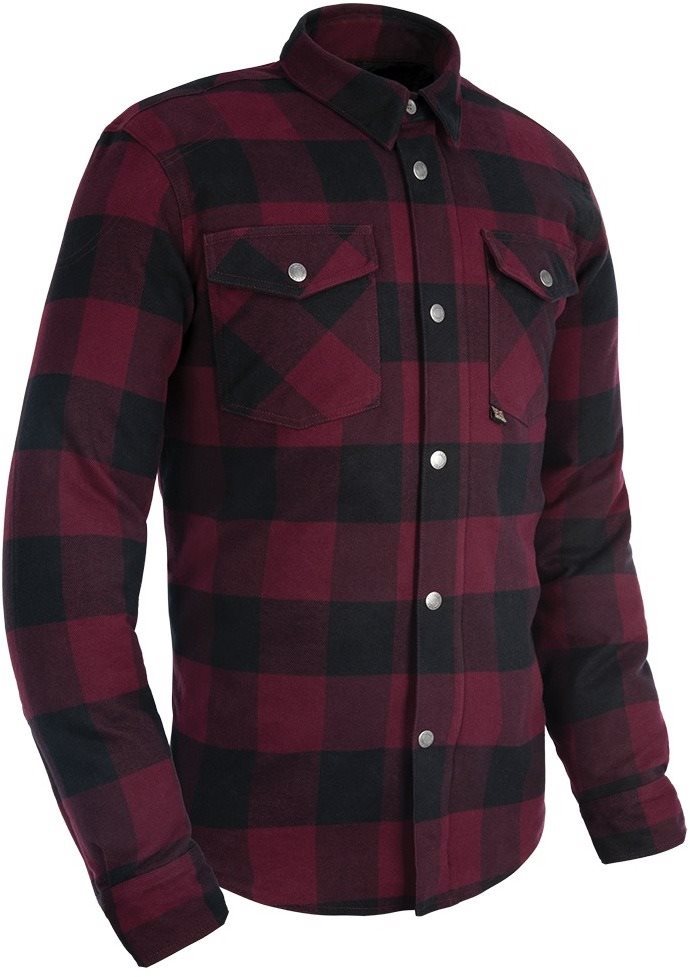 Oxford Kickback 2.0, červená/čierna, 4XL Košeľa