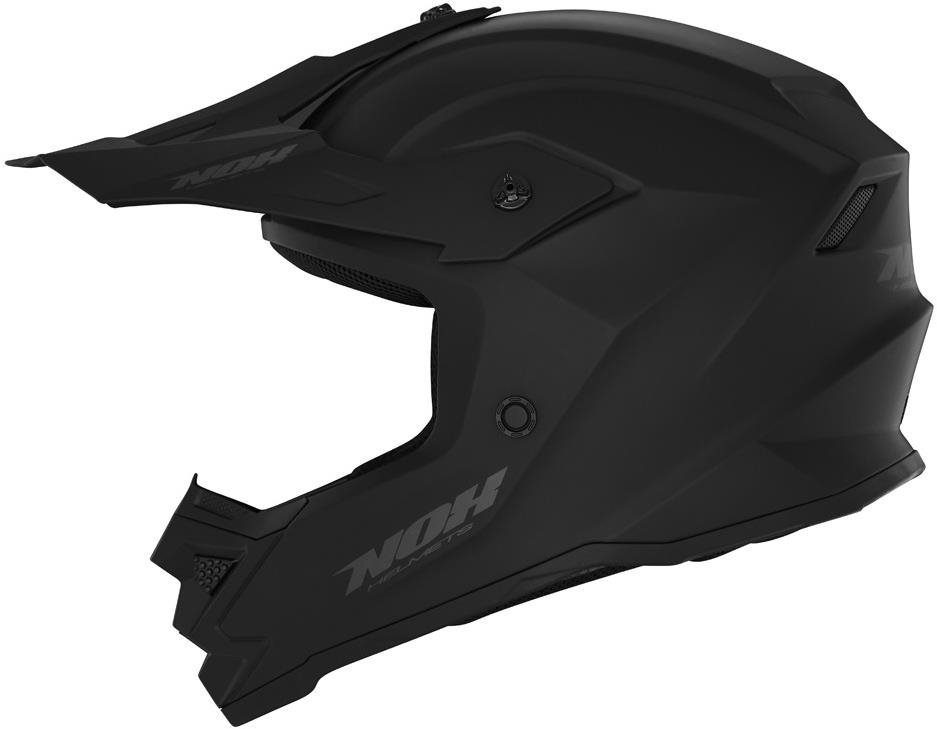 NOX N761 MX 2024, detská, čierna matná, veľkosť L Prilba na motorku