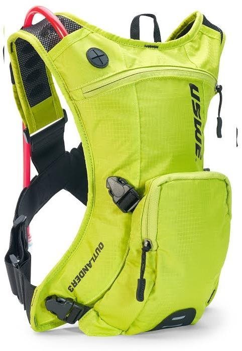 USWE Enduro Outlander 3, žltý fluo, objem 3 l, hydrobag 1,5 l Moto...