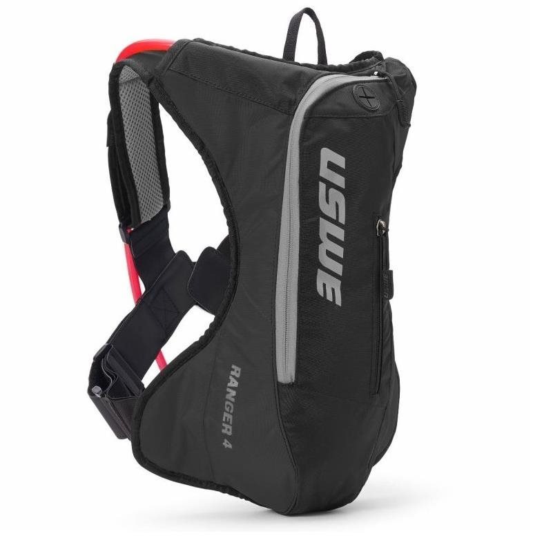 USWE Enduro Ranger 4, čierny, objem 4 l, hydrobag 3 l Moto batoh