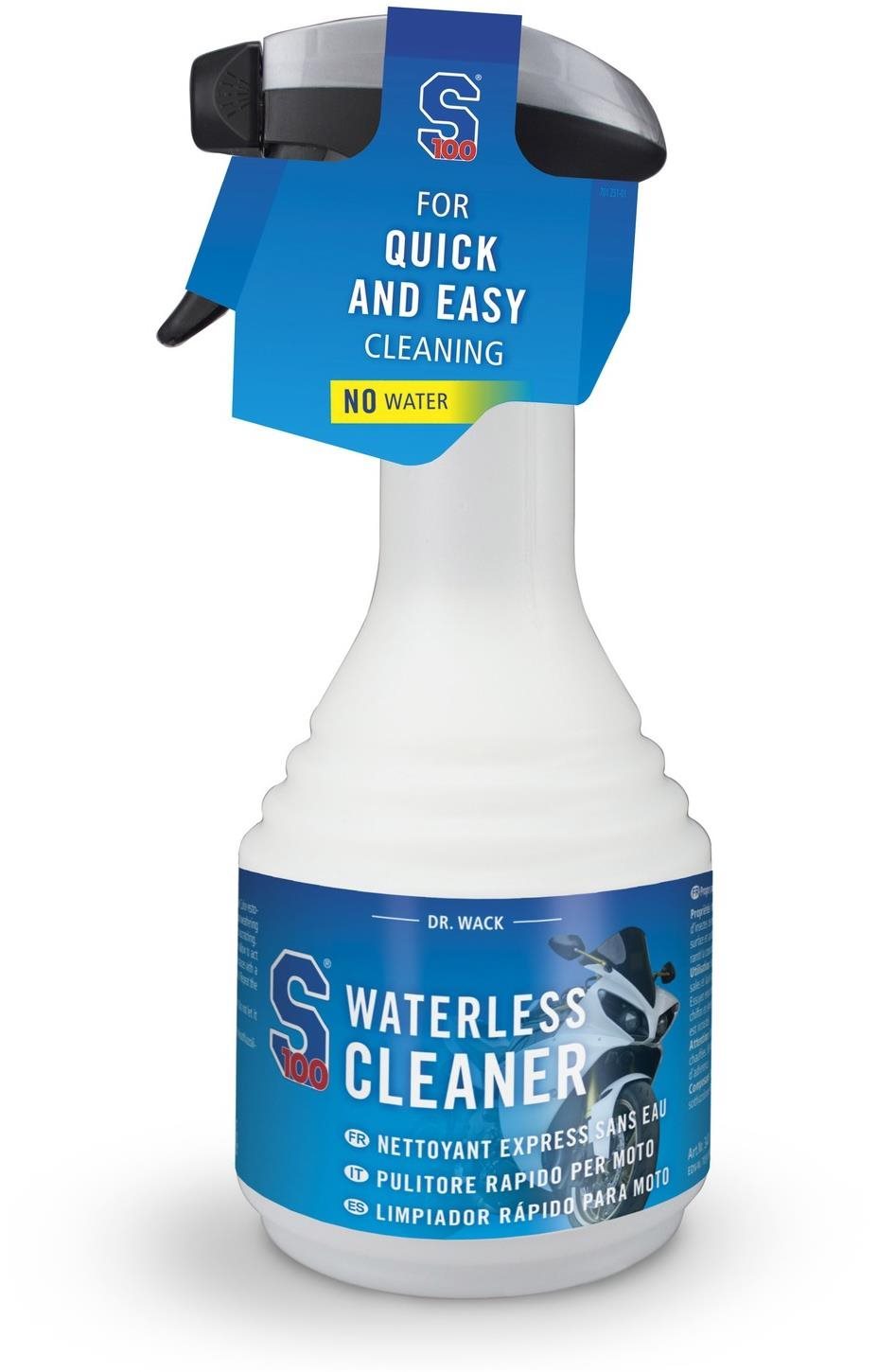 S100 Watterless Cleaner čistič motocykla, 500 ml Čistič