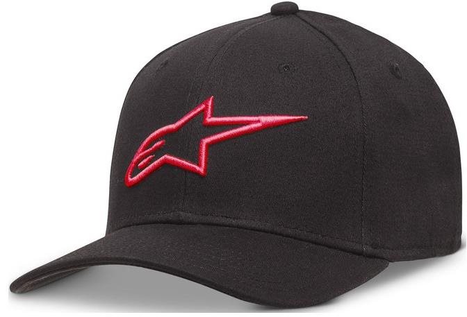 Alpinestars Ageless Curve čierna/červená, veľ. L/XL Šiltovka