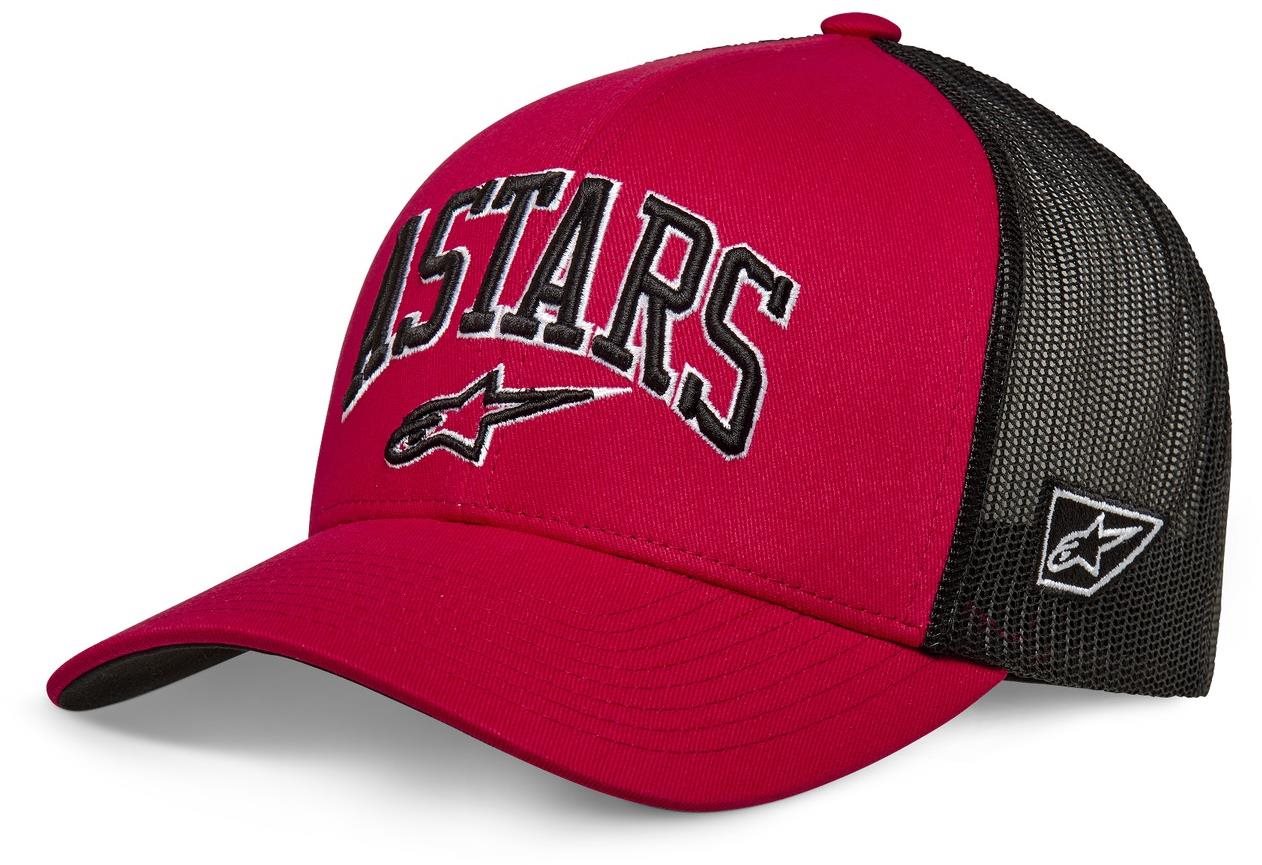 Alpinestars Dunker Trucker červená/čierna Šiltovka