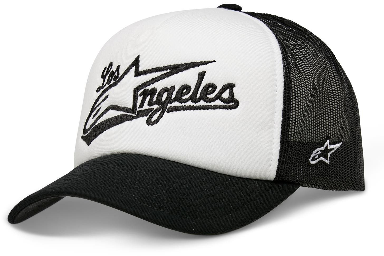 Alpinestars Los Angeles Foam Trucker Hat biela/čierna Šiltovka