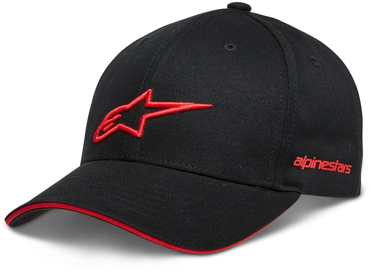 Alpinestars Rostrum Hat čierna/červená Šiltovka