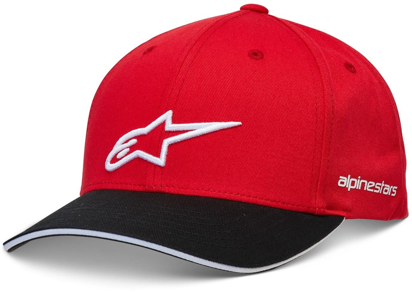 Alpinestars Rostrum Hat červená/čierna Šiltovka