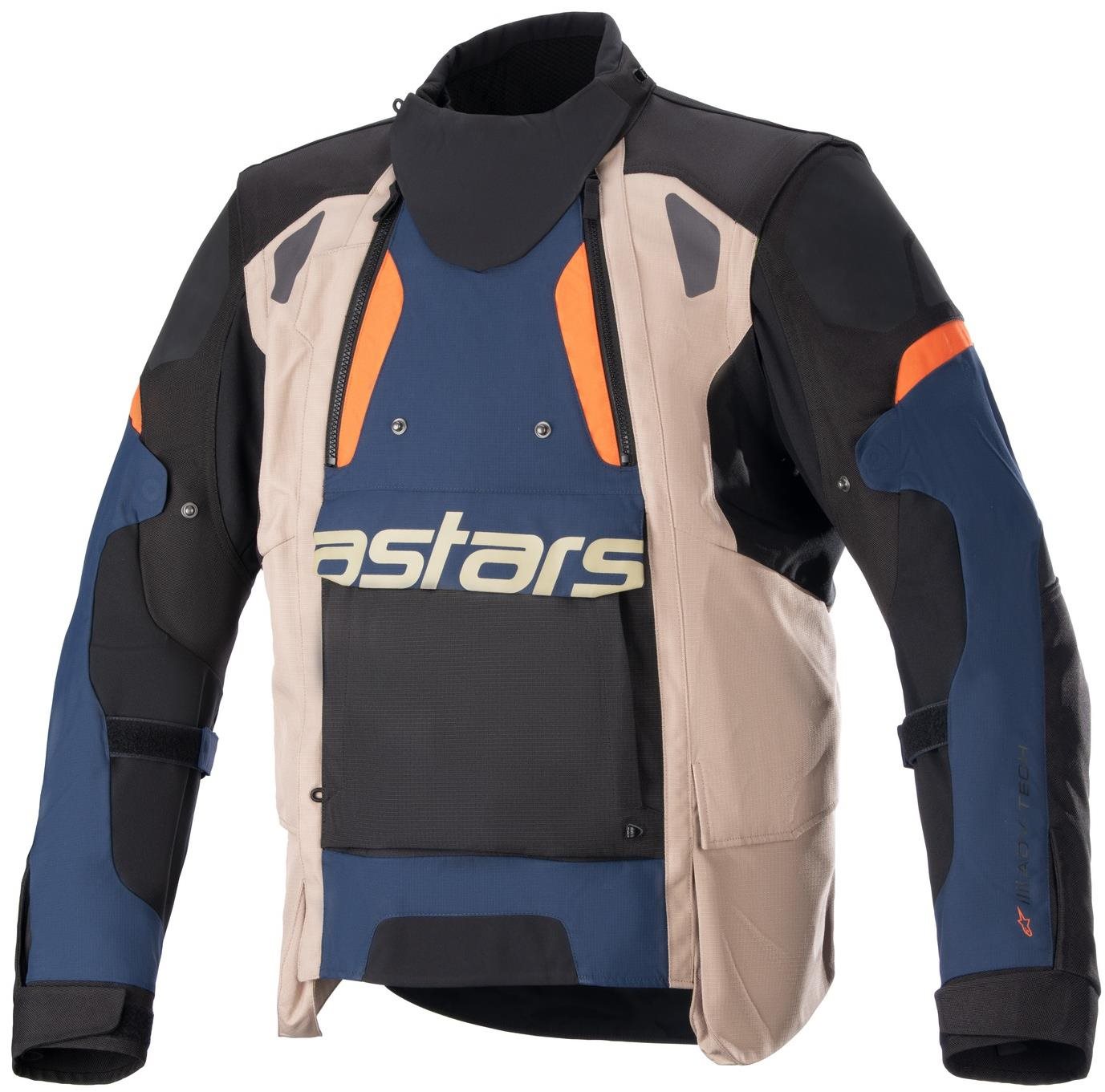 ALPINESTAR HALO DRYSTARS, tmavomodrá/khaki/oranžová/čierna, 2024,...